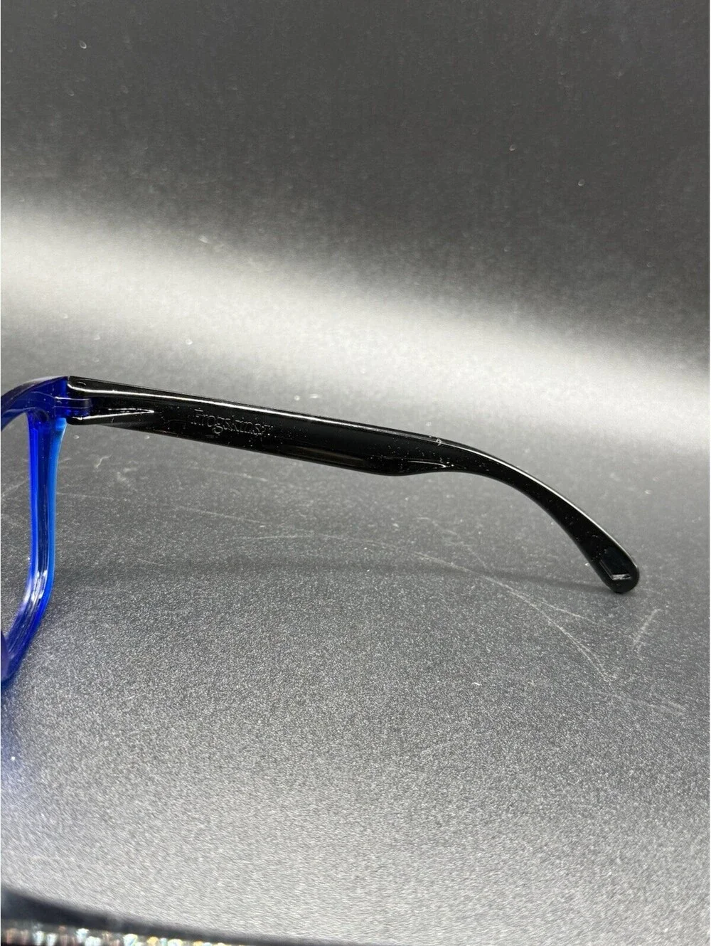 Oakley Frogskin Crystal Blue/Polished Black Frame